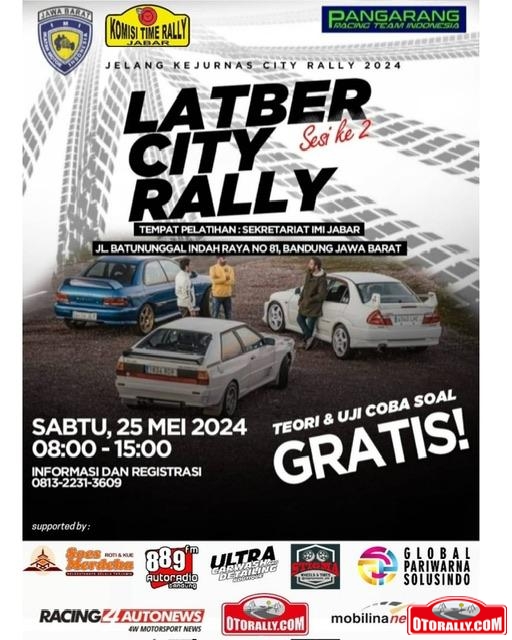 Bandung menjadi tuan rumah latihan bersama “Time City Rally” 